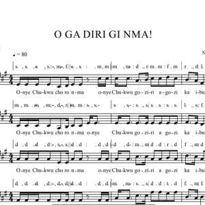 O ga diri nma