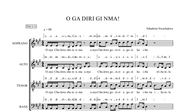 O ga diri nma
