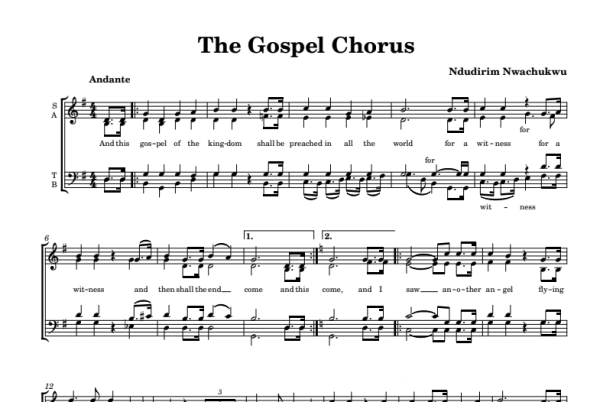 The Gospel Chorus