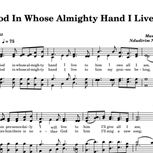 God In Whose Almighty Hand I Live