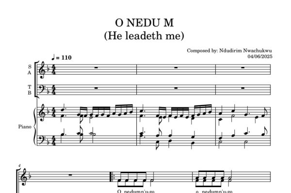 O NEDU M (He leadeth me)