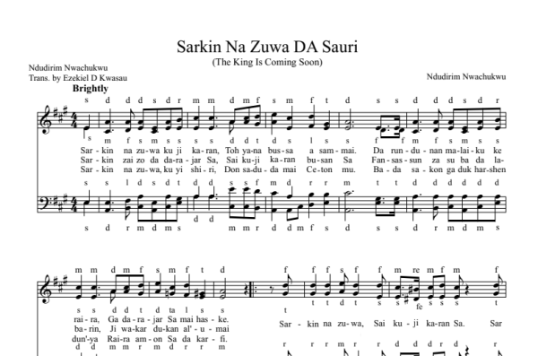 Sarkin Na Zuwa DA Sauri (The King Is Coming Soon)